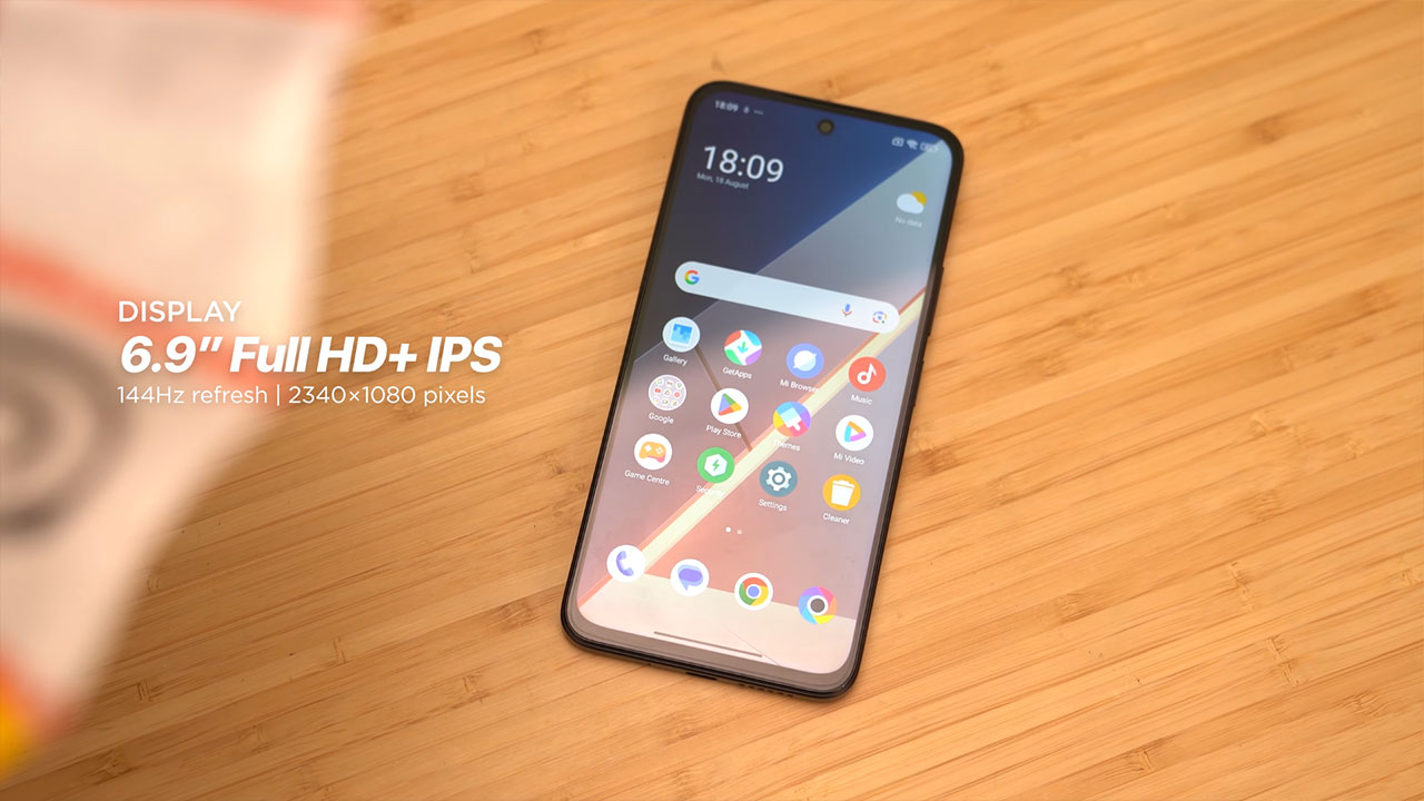 بررسی صفحه نمایش گوشی Poco M7 4G شیائومی