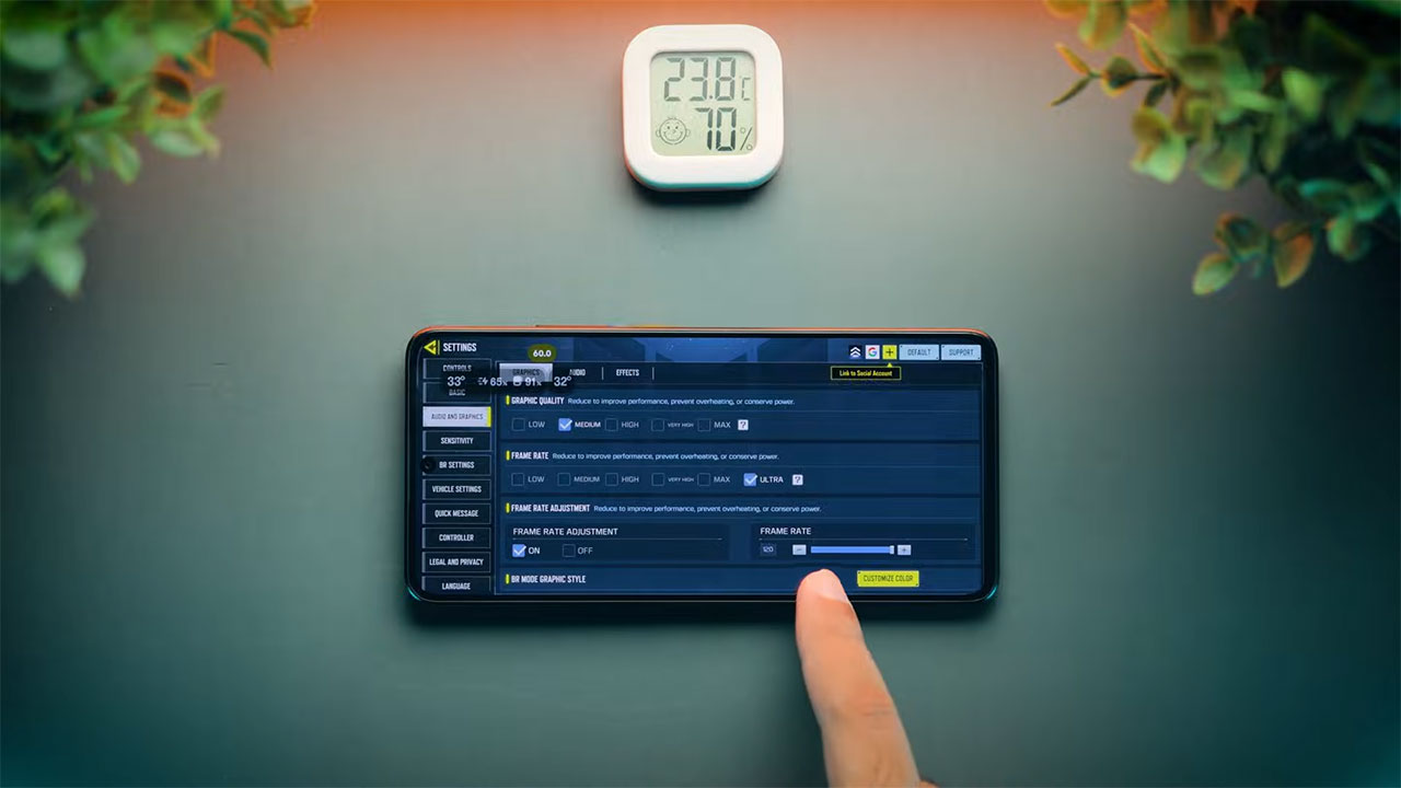تست بازی Call of Duty Mobile گوشی Poco X7 Pro