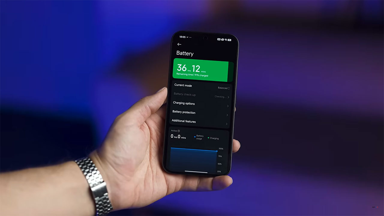 بررسی عملکرد باتری گوشی Redmi K90 Pro Max