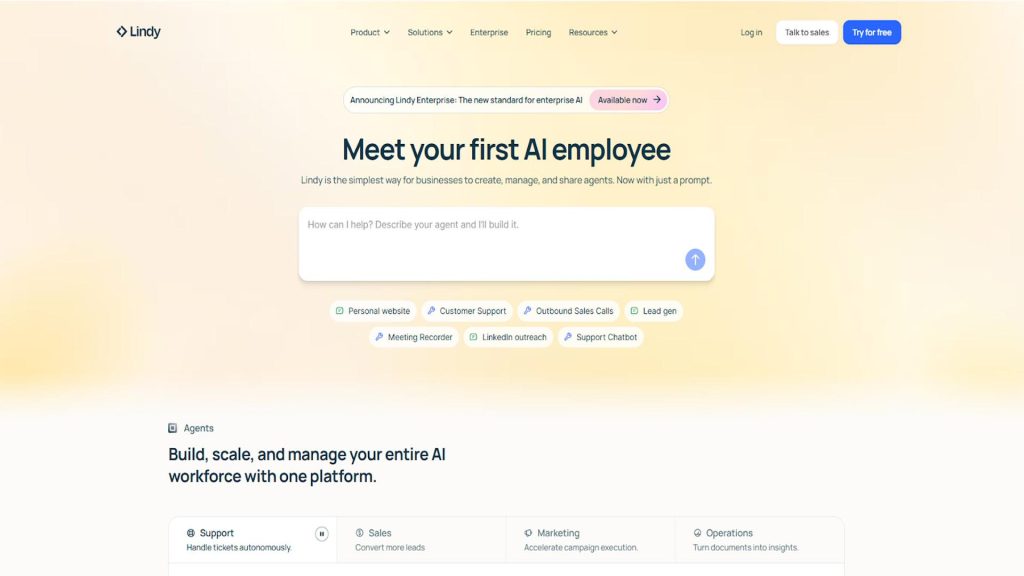 هوش مصنوعی Lindy