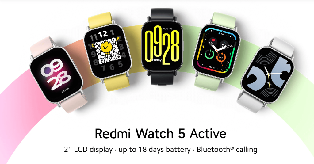 بررسی طراحی Redmi Watch 5 Active