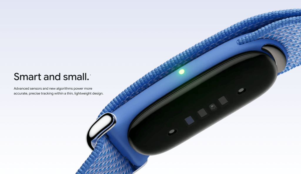 طراحی دستبند fitbit air گوگل