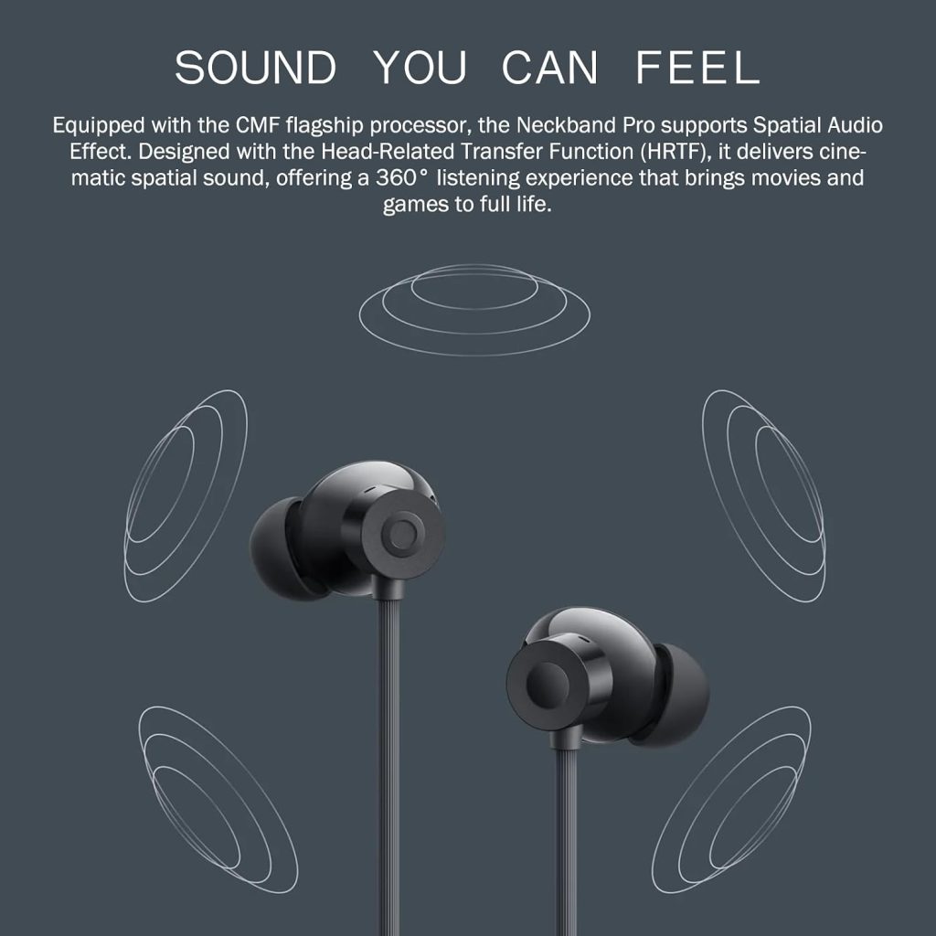 ویژگی CMF Neckband Pro spatial