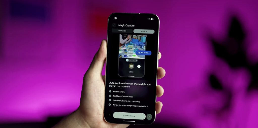 قابلیت مجیک کپچر دوربین Pixel 11 Pro XL