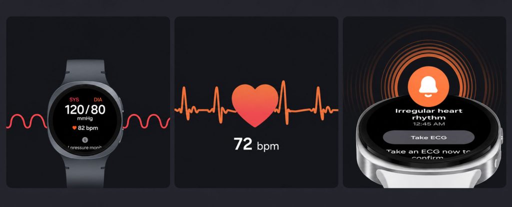 شاخص سلامتی Galaxy Watch 8 سامسونگ