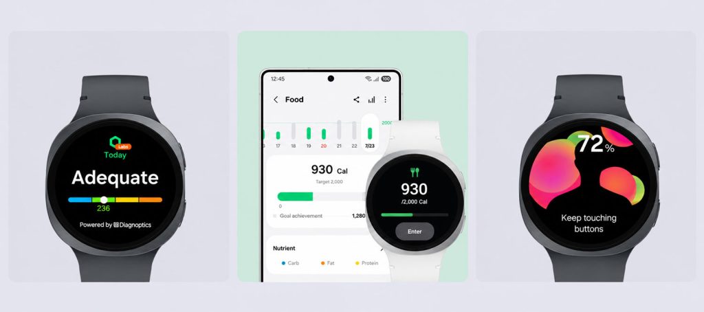 شاخص دویدن Galaxy Watch 8 سامسونگ