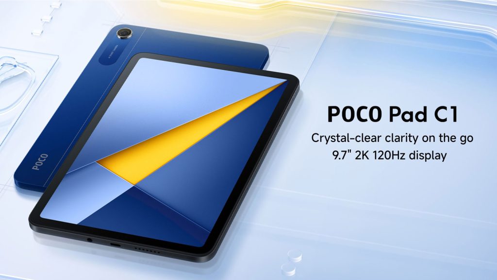 طراحی تبلت Poco Pad C1 شیائومی
