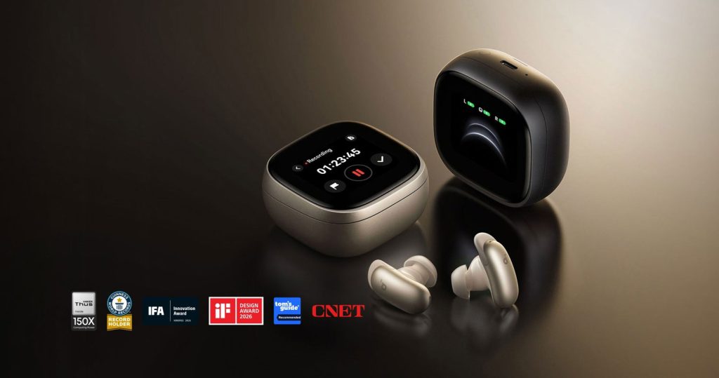 طراحی هندزفری Liberty 5 Pro Max انکر