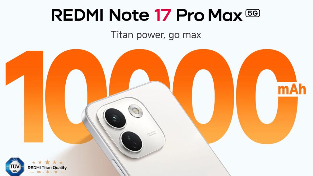 طراحی گوشی گوشی Redmi Note 17 Pro Max شیائومی